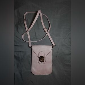 Elegant Pink Crossbody Bag